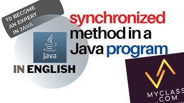 Java thread PROGRAM with synchronized METHOD
