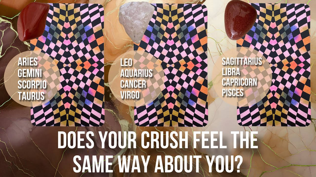 Does Your Crush Feel The Same Way About You?🔮🫢💭- Pick A Card Tarot Reading