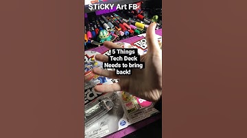 5 Things Tech Deck Needs to Bring Back!😎 #shorts #techdeck #fypシ