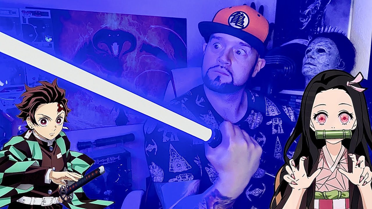 DEMON SLAYER Neopixel Lightsaber Sound Font on KR Sabers YouTube