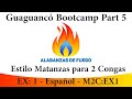 Guaguancó Bootcamp Part 5 - Estilo Matanzas para 2 Congas Ex. 1 - Español - M2C:EX1