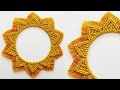 DIY MANDALA en MACRAME (paso a paso) PRINCIPIANTES | DIY Macrame Mandala Wall Hanging for Beginners