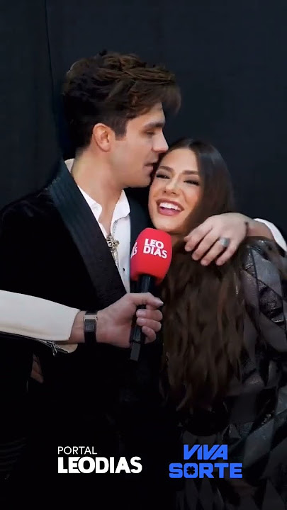 Luan Santana e Jade Magalhães em entrevista exclusiva ao Léo Dias 🎥 portalLéoDias #luansantana #show