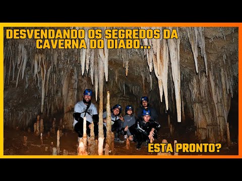 Caverna Do Diabo, uma aventura radical no centro da terra.