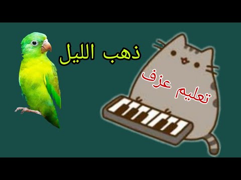 طريقه تعليم عزف اغنيه ذهب الليل وطلع الفجر للفنان محمد فوزي