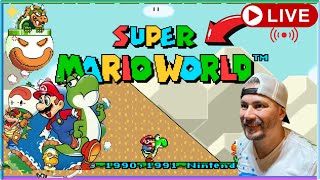 🔴 Live SUPER MARIO WORLD AO VIVO!!!