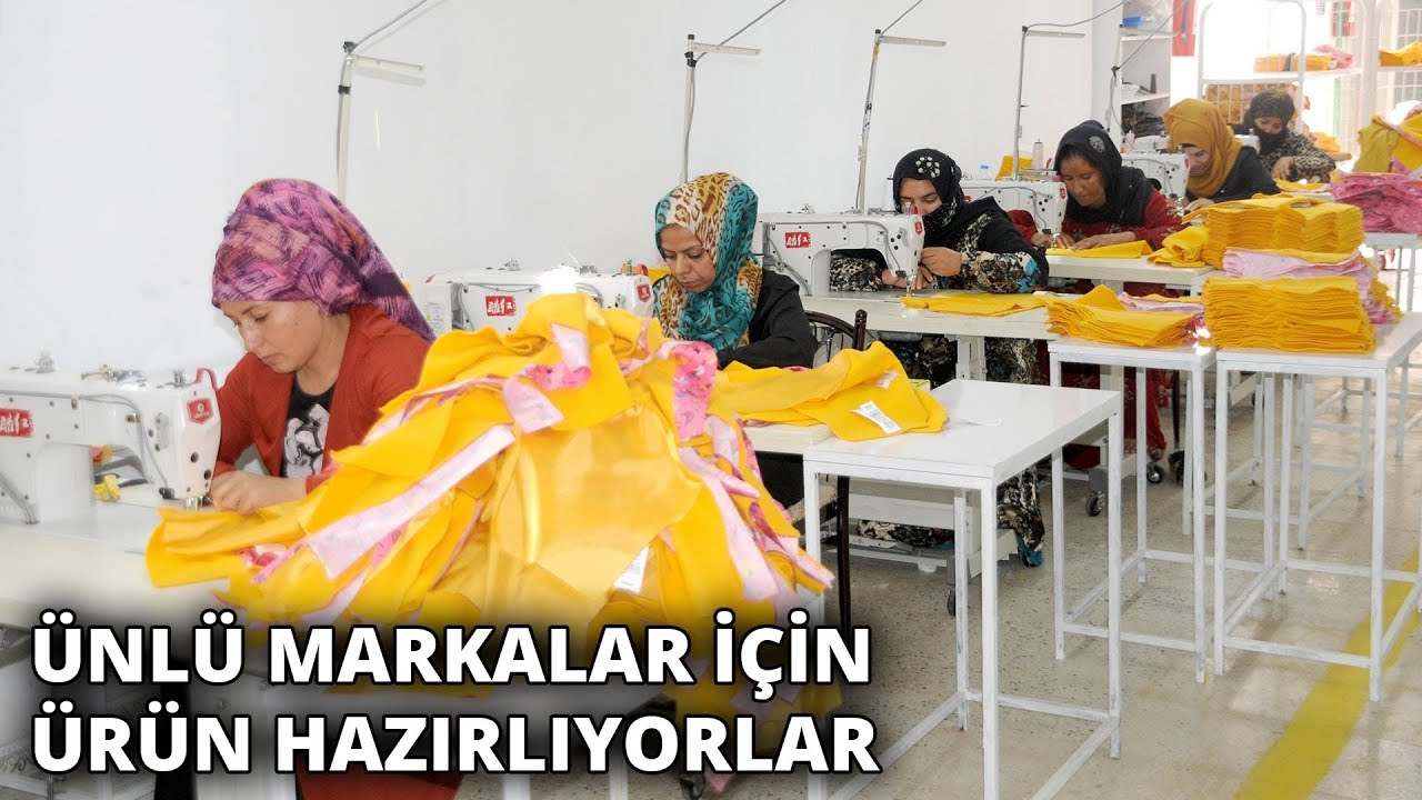 Pamuk tarlasından, tekstil fabrikasına