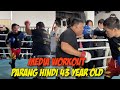 Updating Manny Pacquiao Media workout in Korea vs Dk Yoo Credit Joseph Jose