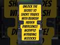 Unlock the Secret to Short Trades with Bearish Hidden Divergence! #crypto #trading #stocks