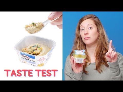 Birthday Cake Cookie Dough Cup Taste Test - Birthday Cake Cookie Dough Cup Taste Test