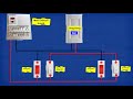 doorbell connection from two place with indicator | ding dong bell connection |