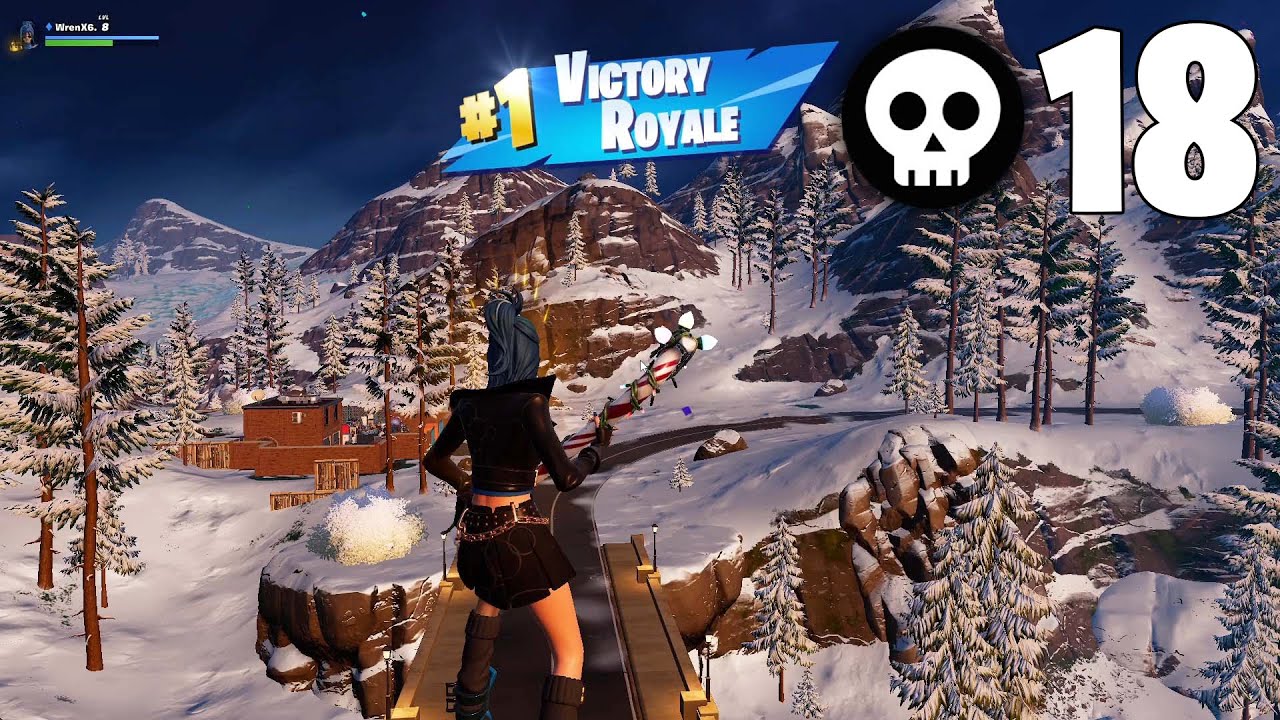 Hope Skin and Candy Axe High Kill Solo Win Fortnite Gameplay (Fortnite