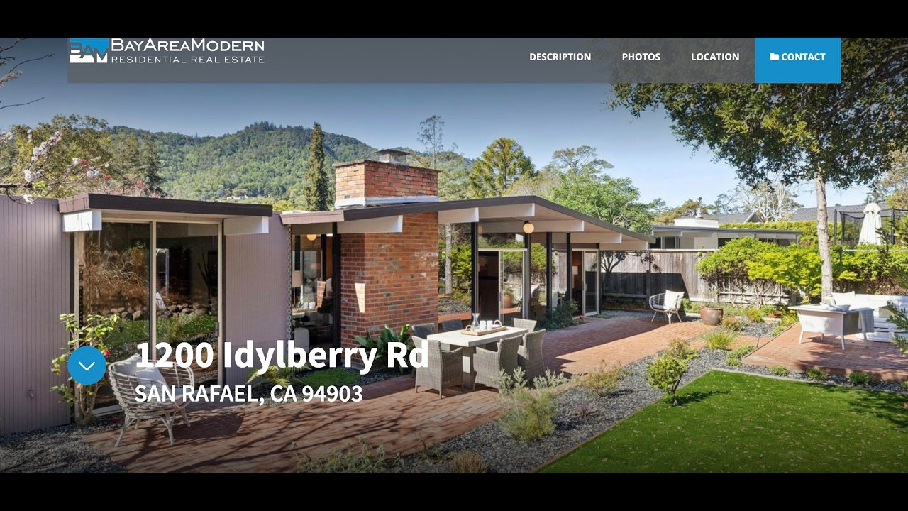 Atrium Eichler in Lucas Valley | San Rafael Mid-Century Modern Home for Sale - Eichler Houses $1.85m