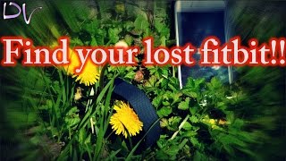 Lost fitbit - Find it with your phone!