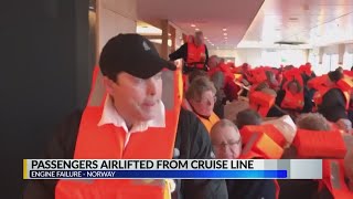 Cruise ship evacuated