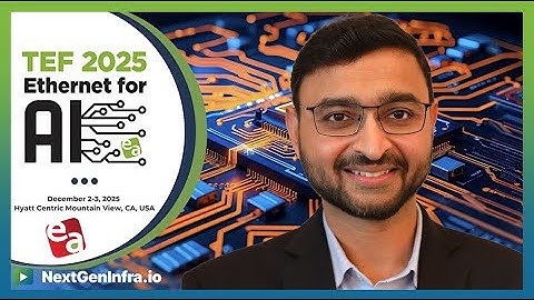 #TEF25: AI Infrastructure Demands Are Accelerating 400G Per Lane Ethernet