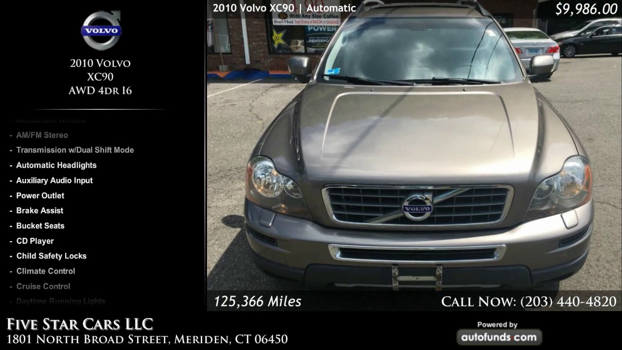 Used 2010 Volvo XC90 | Five Star Cars LLC, Meriden, CT - SOLD