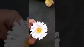 Easy flower making #papercraft #shorts #trending