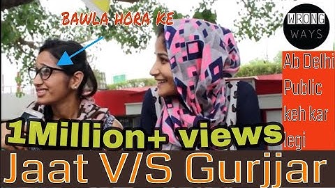 Delhi on JAAT VS GUJJAR