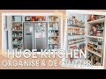 HUGE KITCHEN ORGANISE & DE CLUTTER | STORAGE SOLUTIONS | KATE MURNANE