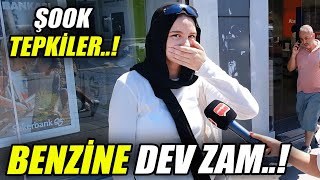 Benzine ZAM, Motorine ZAM, Doğalgaz ÖTV'ye ZAM..!  | Sokak Röportajları