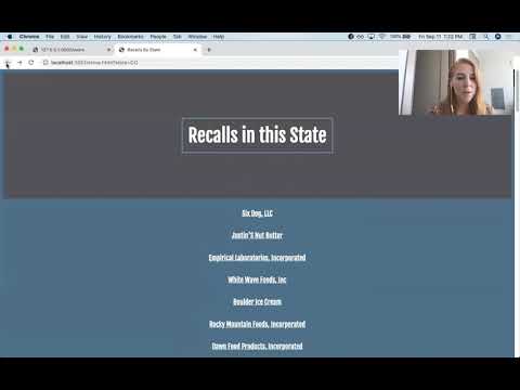 FDA Food Recall App