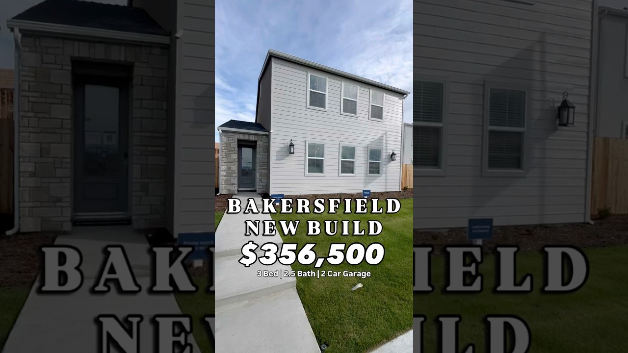 Bronte Plan in Southwest Bakersfield | New Construction Home Now $356,500