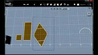 Рисование плоских фигур. Autodesk 123D Design Рисование плоских фигур. Autodesk 123D Design