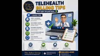 🚨 Telehealth Billing Tips Every Practice Should Know 🚨 #medicalbilling