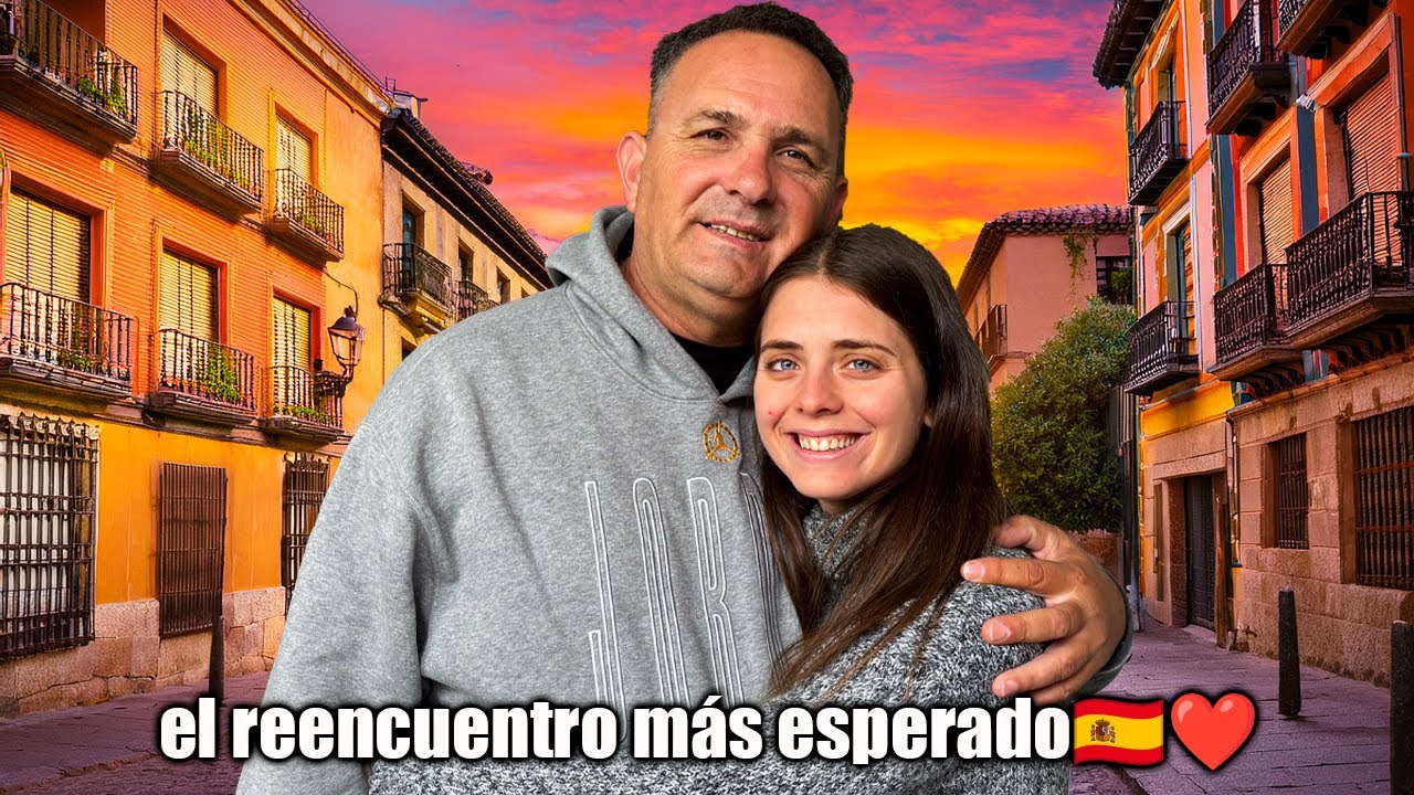 MI PAPA VIENE A ESPAÑA POR PRIMERA VEZ PARA PASAR AÑO NUEVO CON NOSOTROS | Un año sin vernos 🥹🇪🇸