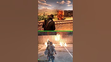 FIRE PHYSICS COMPARISON (RDR2 VS DAYS GONE) PART 6