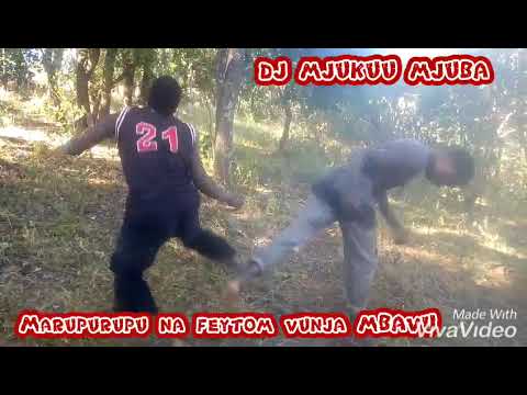 DJ MJUKUU VUNJA MBAVU COMEDY MARUPURUPU NA FEYTOM 