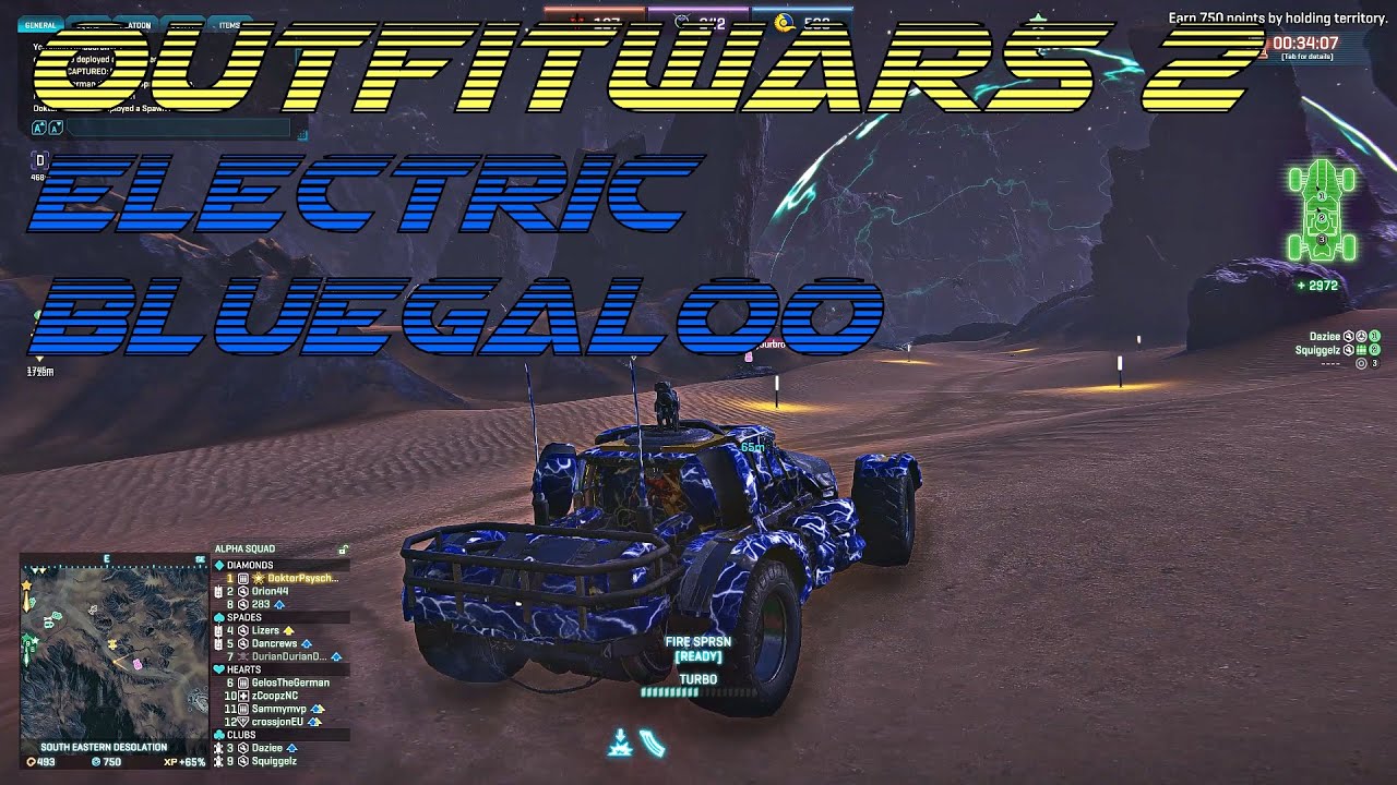 Outfitwars 2: Electric Bluegaloo (Cobalt Gold Bracket)