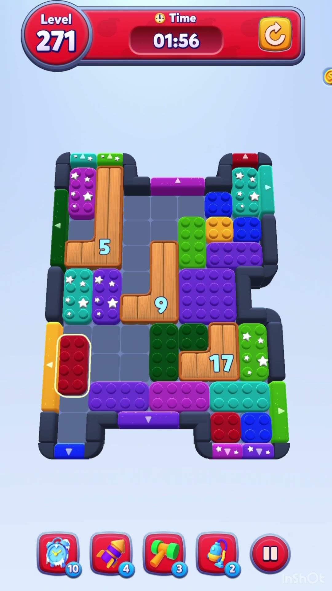 Color Block Jam Level 271 – Full Puzzle Solution (No Boosters