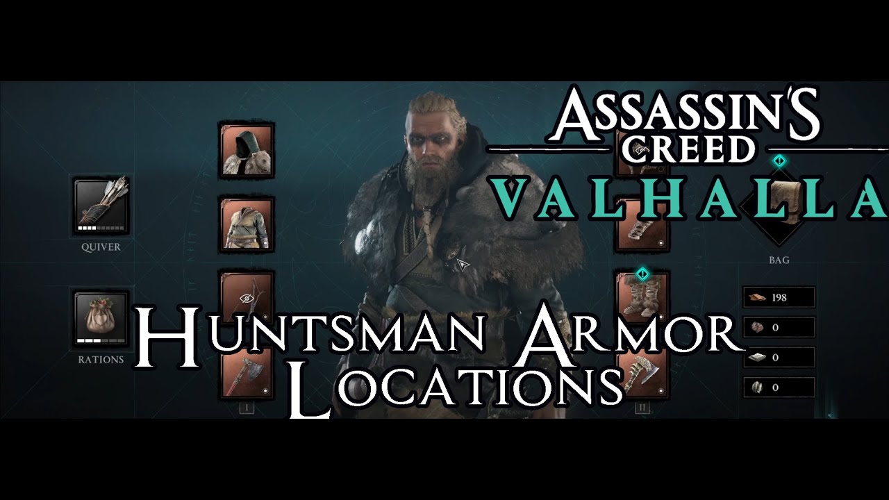 Huntsman Armor Locations