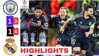 Man City vs Real Madrid HIGHLIGHTS 1-1 (3-4 Penalty Shootout).