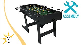 Sunnydaze 48-Inch Folding Foosball Game Table - DQ-S023A