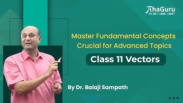 Master Vectors for Top Scores in Maths and Physics | AhaGuru for IIT JEE and NEET | Maths | Class 11