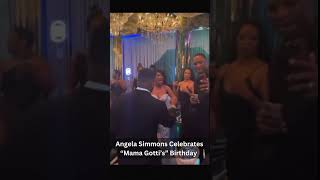 Angela Simmons And Yo Gotti CELEBRATE His Mom's B-Day In Style✨ #shortsfeed #Angelasimmons #shorts