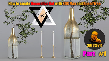 How to Create Decorative Set with 3DS Max & SpeedTree Part #1