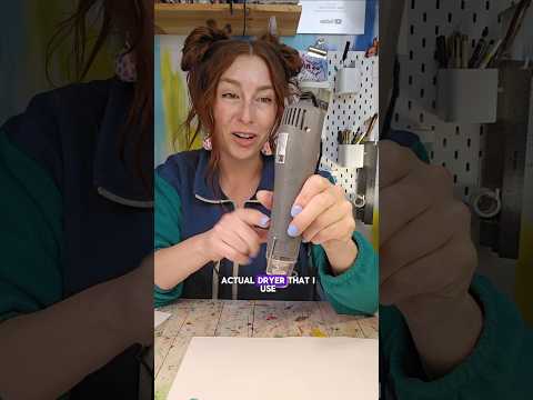 Using Heat Gun To Dry Paint