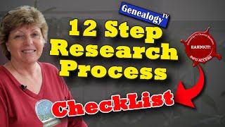 12 Step Process for Researching Your Family History: Checklist