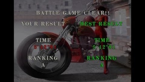 Battle mode A Rank Claire A / Resident Evil Code Veronica X