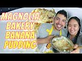 Magnolia bakery banana pudding  new york style homemade  by mexipino vlogs