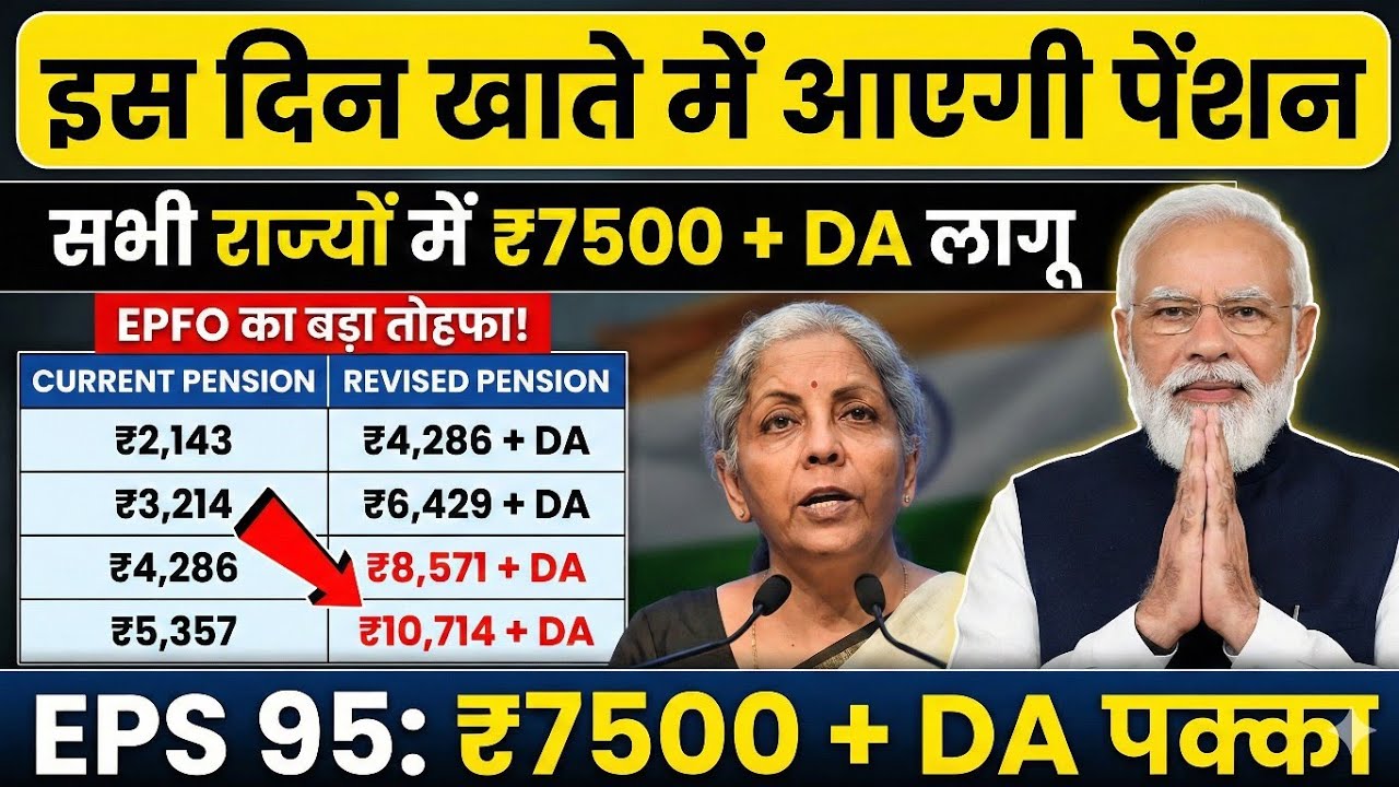 EPS 95 Pension Latest News 2026 | pension hike eps 95 NCP MP Supriya Sule in Lok Sabha