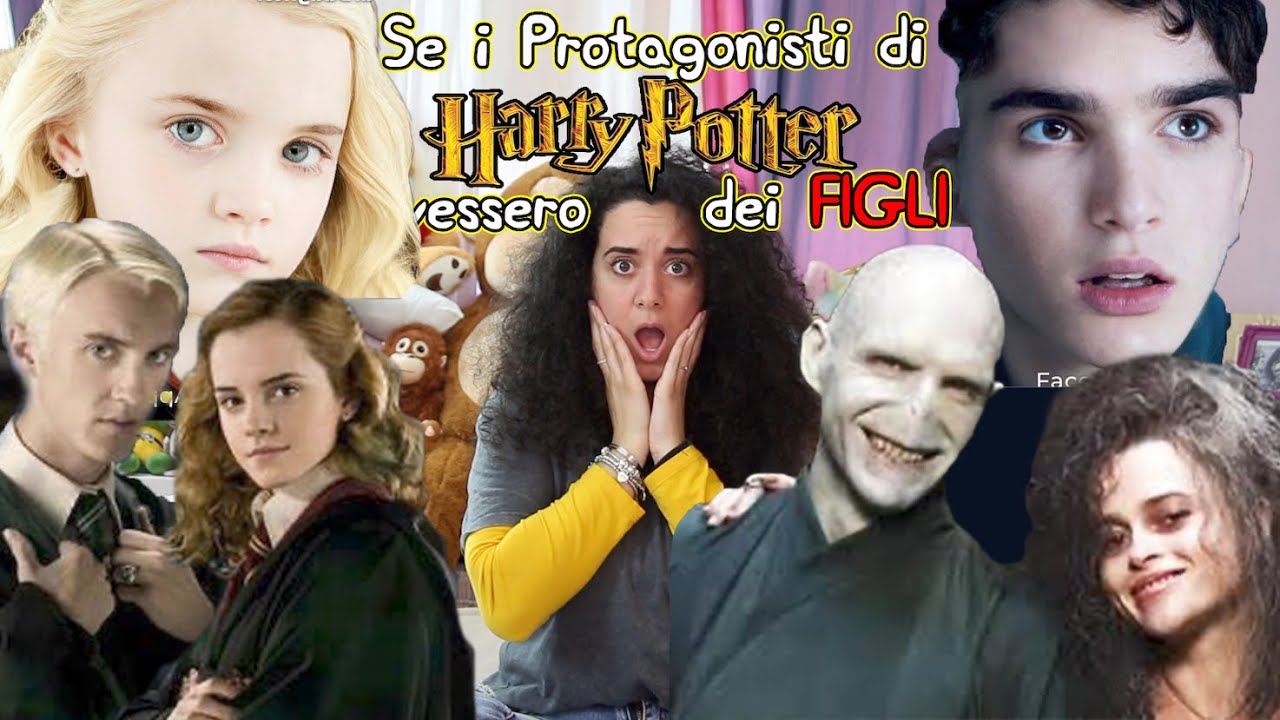 Se i Protagonisti di HARRY POTTER avessero deI FIGLI