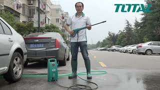 TOTAL Tools TGT11316 High Pressure Car Washer &amp; AC Service machine available @PHSDE 