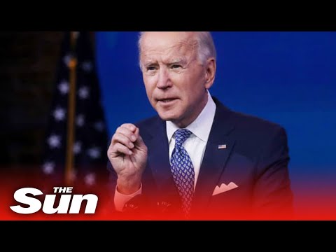 Live: President-elect Joe Biden US COVID-19 address.