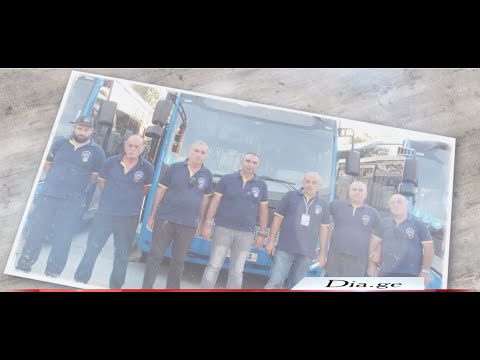 გორის მუნიციპალური ტრანსპორტის მძღოლები და კონტრულიორები უნიფორმების გარეშე 19.10.2021