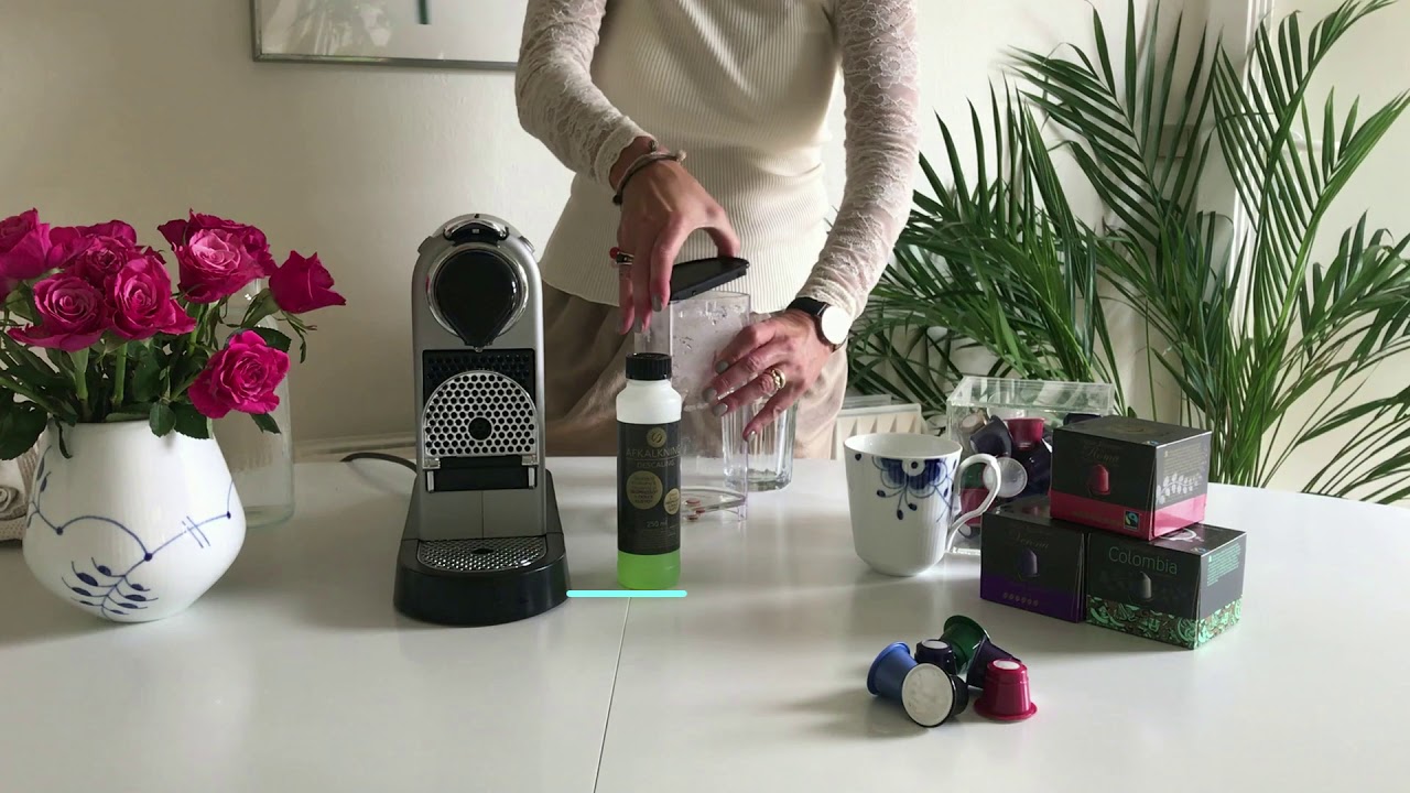 Afkalkning Nespresso - YouTube